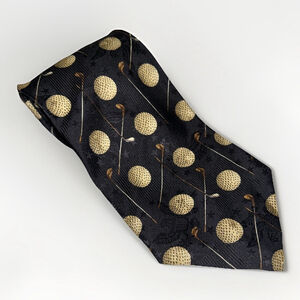 Robert Talbott Golf Tie Hand Sewn Silk